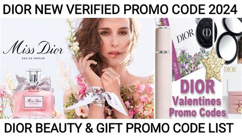 dior promo code no minimum|dior promo code free gift.